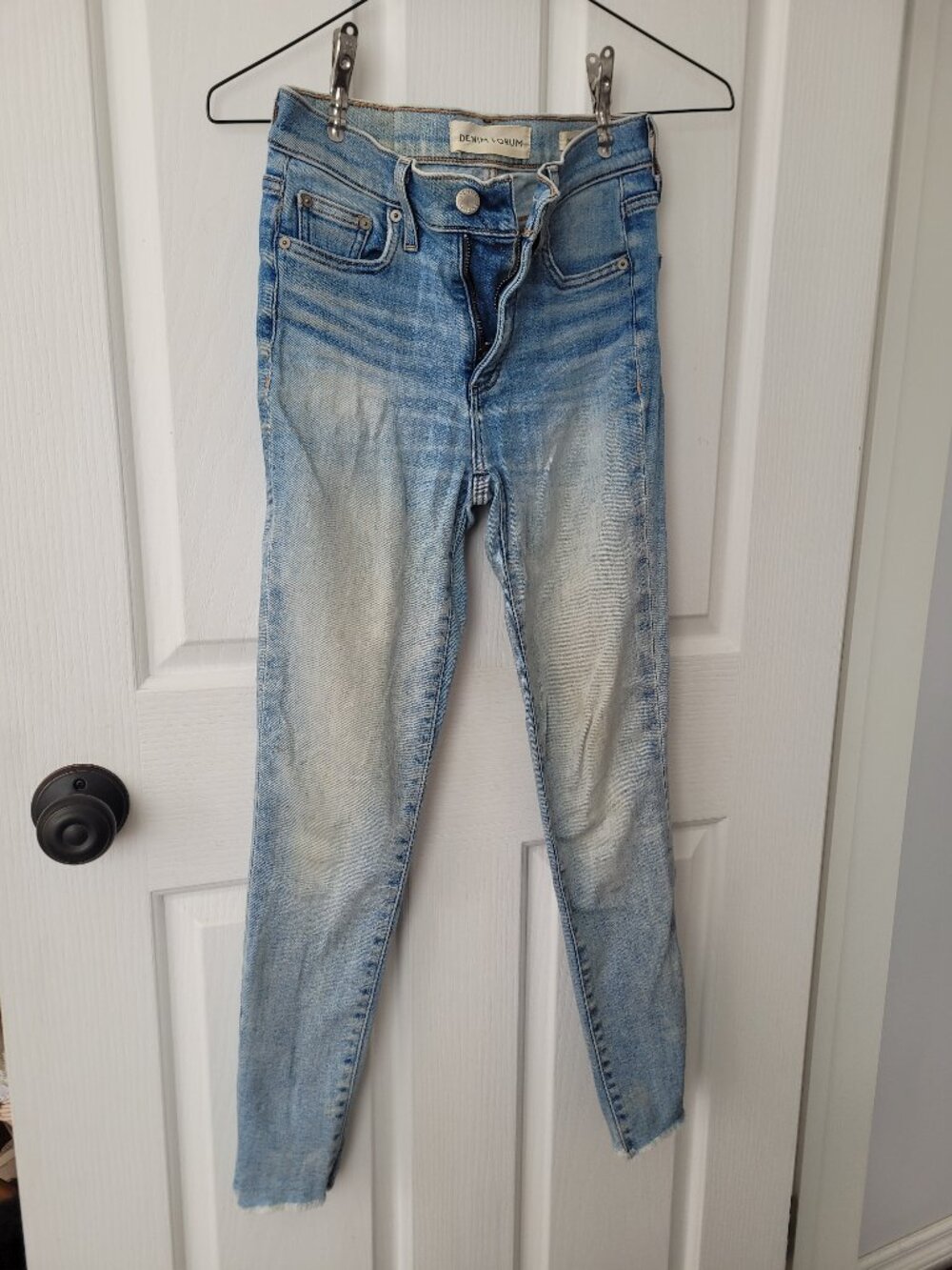 Nico Mid Rise Skinny Crop Jeans